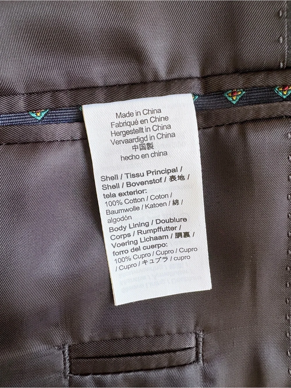 J. Crew Ludlow Multicolor Plaid Blazer with Black Satin Lapel